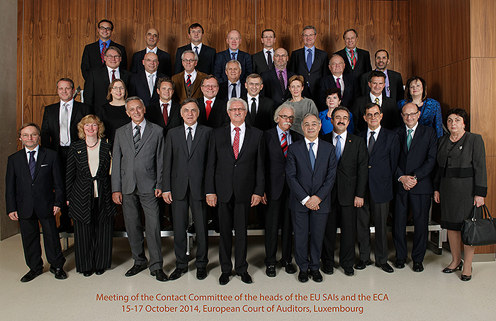 Vedúci delegácií členských NKI v Kontaktnom výbore, Luxemburg 2014
